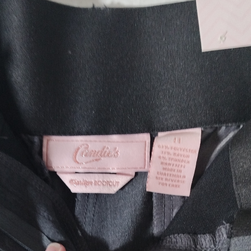 Candie's Gray Dress Pants Size 11 BRAND NEW With Tags - Picture 4 of 16